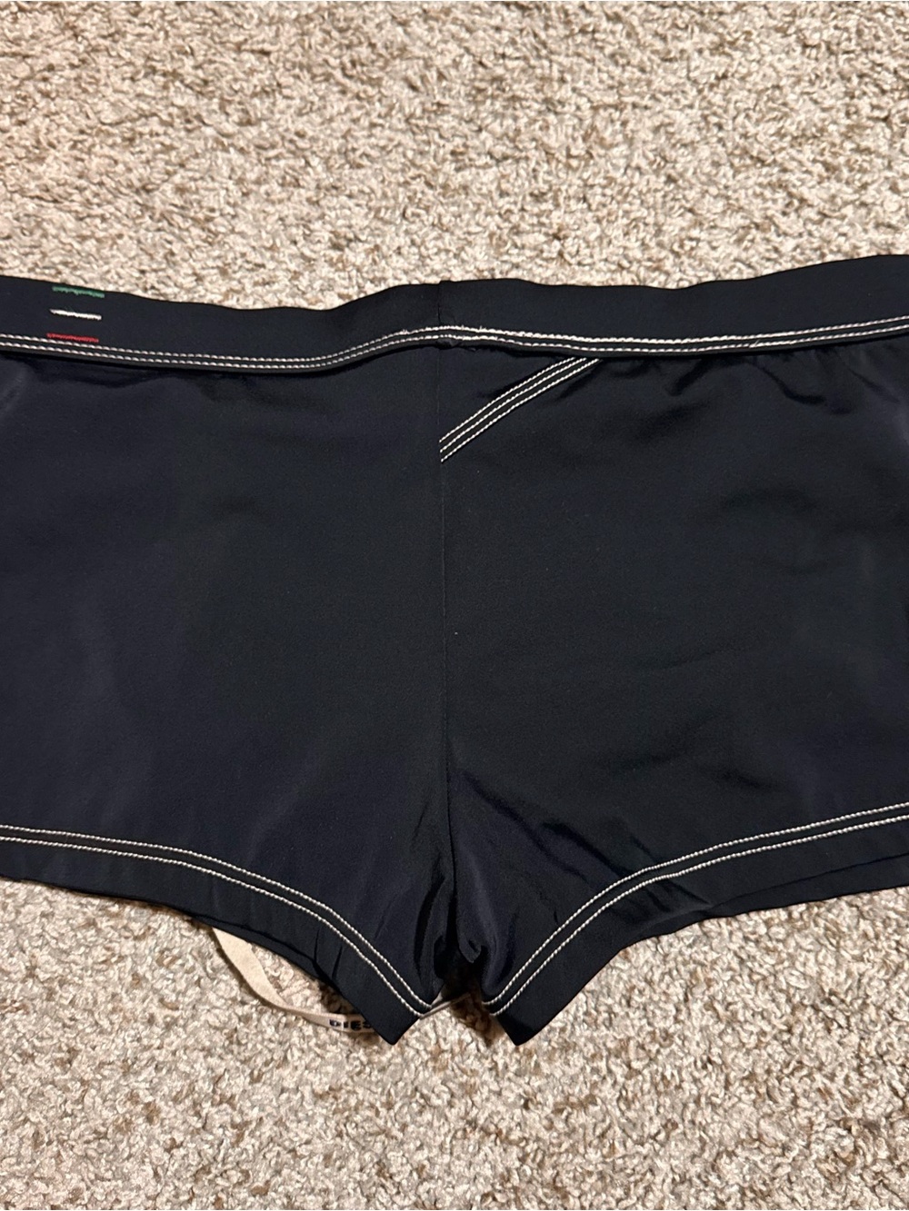 Diesel Black Swim Trunks - Picture 3 of 3